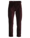 Messagerie Patrizio Piscaglia Man Pants Burgundy Size 36 Cotton In Red