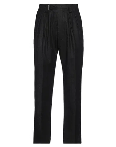 Messagerie Patrizio Piscaglia Man Pants Charcoal Size 32 Virgin Wool, Acrylic, Nylon, Cashmere