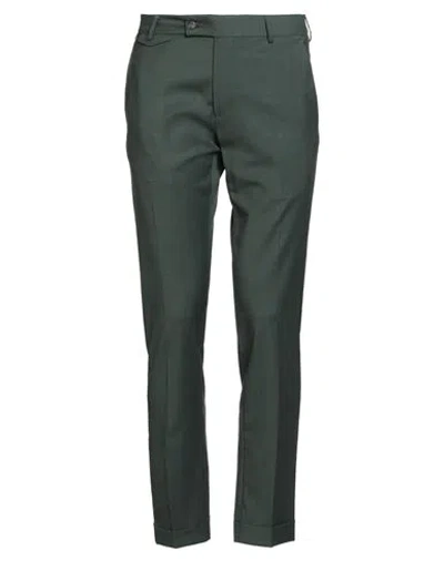 Messagerie Patrizio Piscaglia Man Pants Green Size 30 Wool, Polyester, Elastane