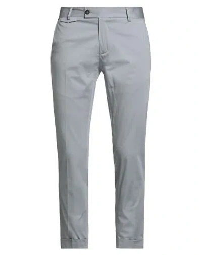 Messagerie Patrizio Piscaglia Man Pants Grey Size 34 Cotton In Gray