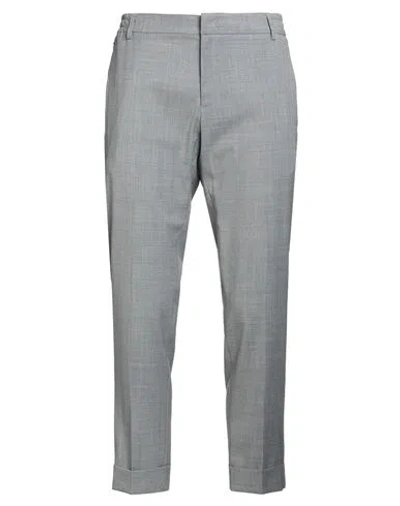 Messagerie Patrizio Piscaglia Man Pants Grey Size 34 Wool, Polyester, Elastane