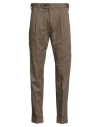 Messagerie Patrizio Piscaglia Man Pants Khaki Size 30 Cotton, Elastane In Neutral