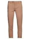 Messagerie Patrizio Piscaglia Man Pants Khaki Size 32 Cotton, Elastane In Brown