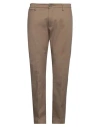Messagerie Patrizio Piscaglia Man Pants Khaki Size 36 Cotton, Elastane In Beige