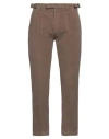 Messagerie Patrizio Piscaglia Man Pants Khaki Size 38 Cotton, Elastane In Sand