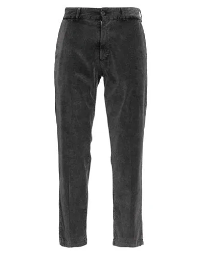 Messagerie Patrizio Piscaglia Man Pants Lead Size 32 Cotton, Elastane