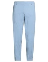 Messagerie Patrizio Piscaglia Man Pants Light Blue Size 36 Cotton, Elastane