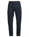 Messagerie Patrizio Piscaglia Man Pants Midnight Blue Size 32 Cotton, Elastane