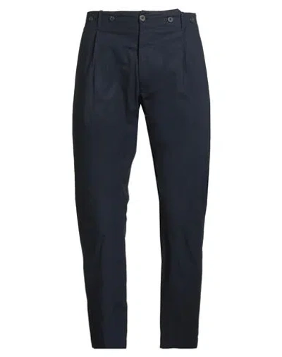 Messagerie Patrizio Piscaglia Man Pants Midnight Blue Size 32 Cotton, Elastane