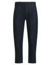 Messagerie Patrizio Piscaglia Man Pants Navy Size 34 Wool, Polyester, Cotton, Acrylic, Nylon In Blue