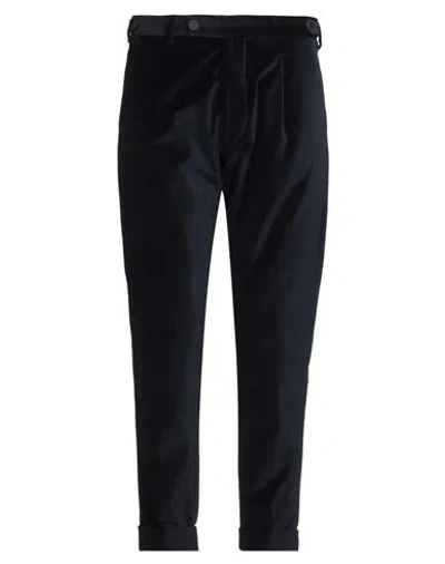Messagerie Patrizio Piscaglia Man Pants Midnight Blue Size 34 Cotton