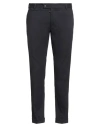 Messagerie Patrizio Piscaglia Man Pants Midnight Blue Size 36 Cotton, Elastane In Blue