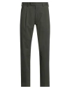 Messagerie Patrizio Piscaglia Man Pants Military Green Size 28 Cotton, Elastane In Black