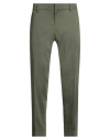 Messagerie Patrizio Piscaglia Man Pants Military Green Size 28 Cotton, Elastane
