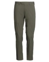 Messagerie Patrizio Piscaglia Man Pants Military Green Size 30 Cotton, Elastane