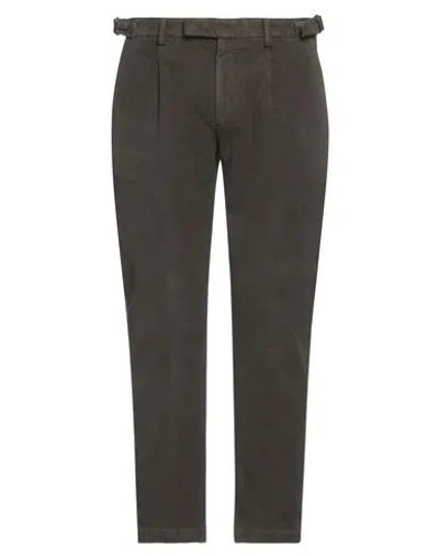 Messagerie Patrizio Piscaglia Man Pants Military Green Size 36 Cotton, Elastane