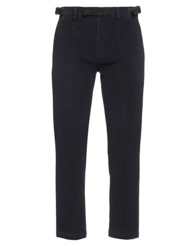 Messagerie Patrizio Piscaglia Man Pants Navy Size 36 Cotton, Elastane
