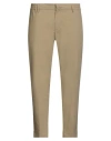 Messagerie Patrizio Piscaglia Man Pants Sand Size 38 Cotton, Elastane In Neutral