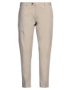 Messagerie Patrizio Piscaglia Man Pants Taupe Size 38 Cotton, Elastane In Grey