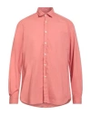 Messagerie Patrizio Piscaglia Man Shirt Antique Rose Size 16 ½ Cotton In Pink