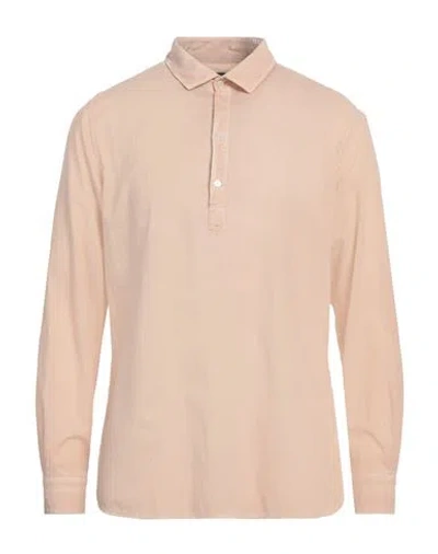 Messagerie Patrizio Piscaglia Man Shirt Blush Size 16 ½ Cotton In Pink