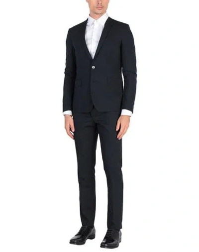 Messagerie Patrizio Piscaglia Man Suit Midnight Blue Size 38 Polyester, Viscose, Wool, Lycra