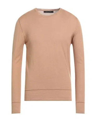 Messagerie Patrizio Piscaglia Man Sweater Beige Size 44 Wool, Acrylic