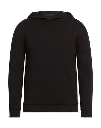 Messagerie Patrizio Piscaglia Man Sweater Black Size 42 Cotton