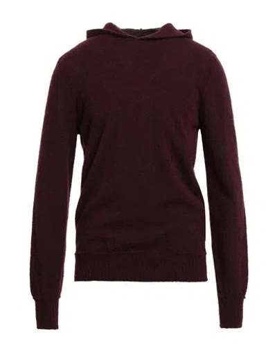 Messagerie Patrizio Piscaglia Man Sweater Burgundy Size 42 Baby Alpaca Wool, Polyamide, Wool