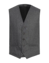 Messagerie Patrizio Piscaglia Man Tailored Vest Grey Size 40 Wool, Polyester