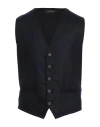 Messagerie Patrizio Piscaglia Man Tailored Vest Navy Size 42 Wool, Polyester