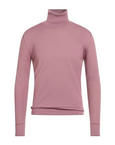 Messagerie Patrizio Piscaglia Man Turtleneck Antique Rose Size 42 Wool, Acrylic