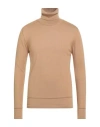Messagerie Patrizio Piscaglia Man Turtleneck Beige Size 44 Wool, Acrylic