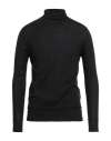 Messagerie Patrizio Piscaglia Man Turtleneck Black Size 38 Wool, Acrylic