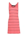 Messagerie Woman Top Coral Size S/m Linen, Viscose, Cotton