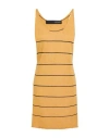 Messagerie Woman Top Mustard Size S/m Viscose, Linen, Cotton In Yellow