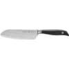 Messermeister Blacksmith Santoku Knife With Kullens 6.5 Inches In Black