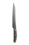 Messermeister Carbon Scalloped Slicer 9inches In Gray
