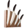 Messermeister Kawashima 5 Piece Magnetic Knife Block Set In Multi