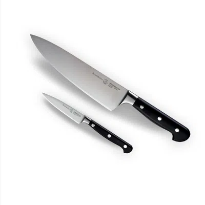 Messermeister Meridian Elite 2 Piece Chef's Knife & Paring Knife Set In Multi