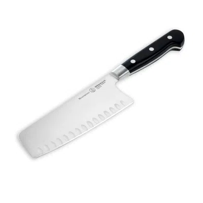 Messermeister Meridian Elite 7-inch Kullenschliff Vegetable Knife In Black