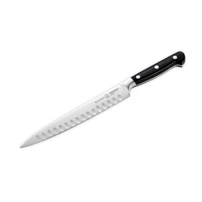 Messermeister Meridian Elite 8-inch Kullenschliff Carving Knife In Black