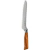 Messermeister Oliva Elite 8-inch Scalloped Offset Knife In Brown