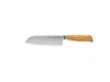 Messermeister Oliva Elite Kullenschliff Santoku Knife 7 Inches In Brown
