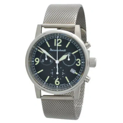 Pre-owned Messerschmitt Aviator Watch Quartz Chronograph Me1624m 5 Atm Ronda 5030.d