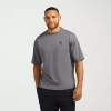 Messi Collection Mens Crew Neck Short Sleeve T-shirt In Gray
