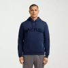 Messi Collection Mens Long Sleeve Fleece Hoodie In Blue