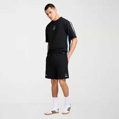 Messi Collection Mens Pull-on Short In Black