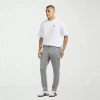 Messi Collection Mens Regular Fit Drawstring Pant In Gray