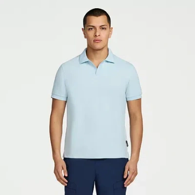 Messi Collection Mens Regular Fit Short Sleeve Polo Shirt In Blue